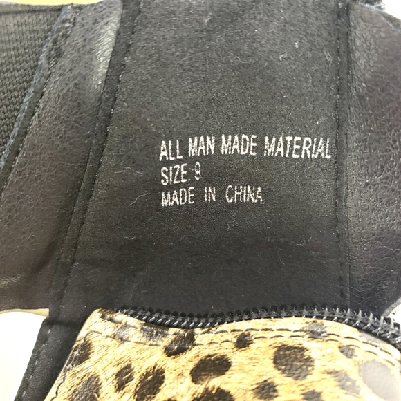 Restricted NEW! Cheeta Print, Platform, Wedge. Women's Size 9M - Picture 11 of 12